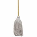 Pinpoint No.20 Handle Cotton Cut-End Deck Mop Head - White - 12 Per Carton PI3479047